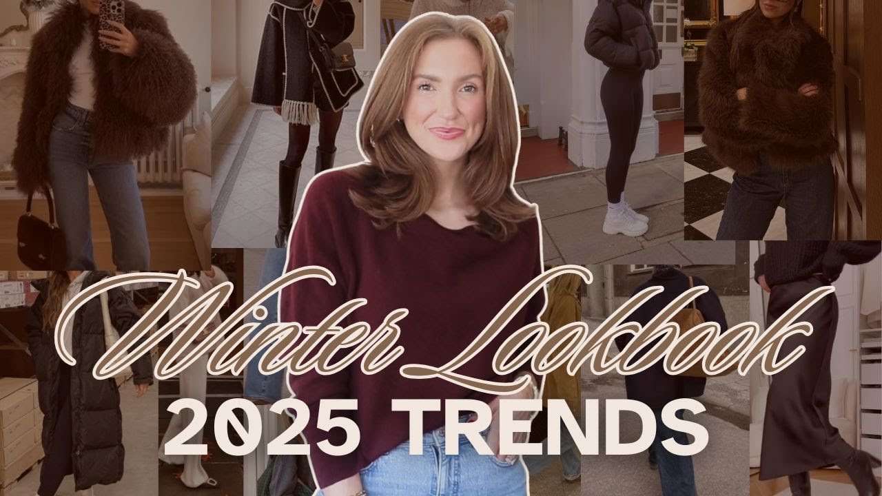 ЗИМНИЕ МОДНЫЕ ТРЕНДЫ 2025 | Зимний стиль для женщин | Модные тенденции 2025