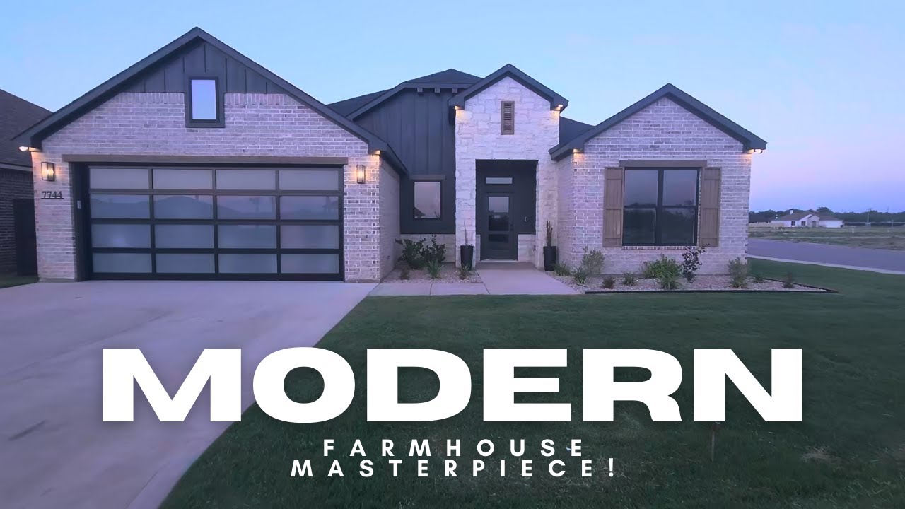 New Construction Home Tour: Smart Design & Upgrades You'll Love in Abilene, Tx