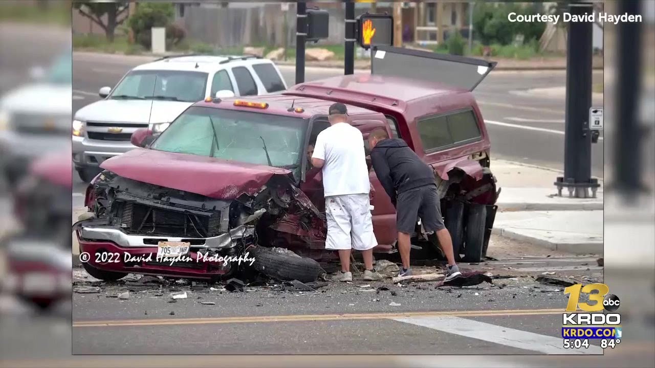 Witness recounts deadly multi-vehicle crash in Pueblo, share photos of the wreckage