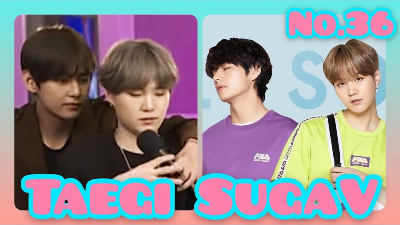 TaeGi/VGA Moments #36 #suga #taehyung #taegi