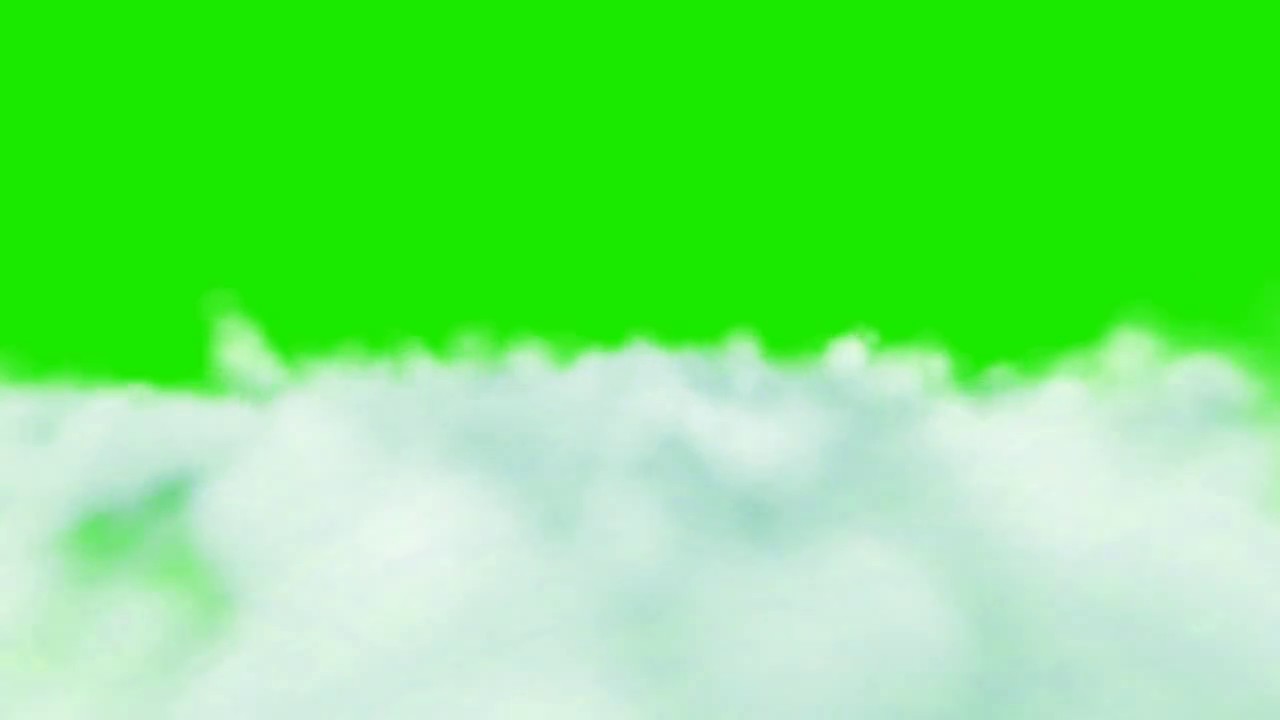 Green Screen Clouds