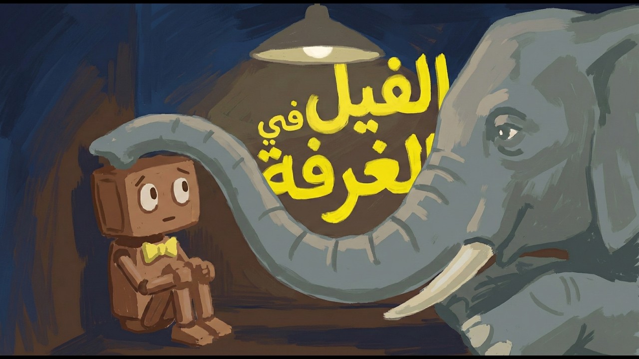 لازم نتكلم عن الفيل بالغرفة !