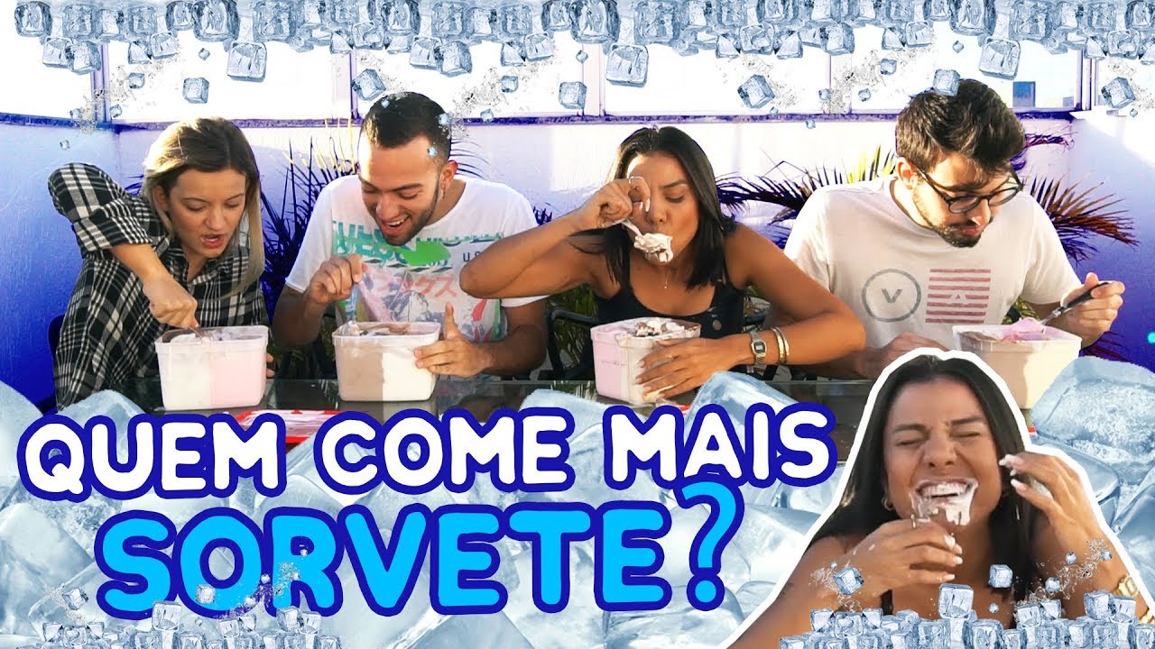QUEM COME MAIS SORVETE?