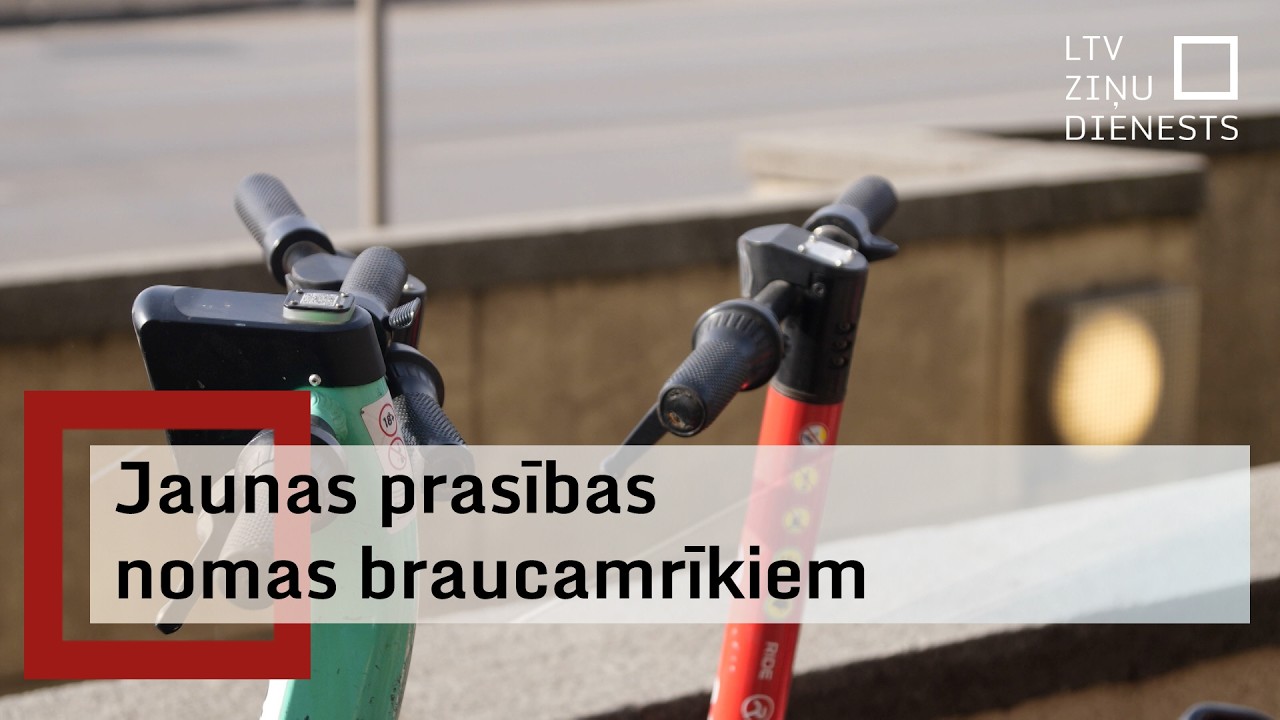 No aprīļa stāsies spēkā jaunas prasības koplietošanas braucamrīkiem