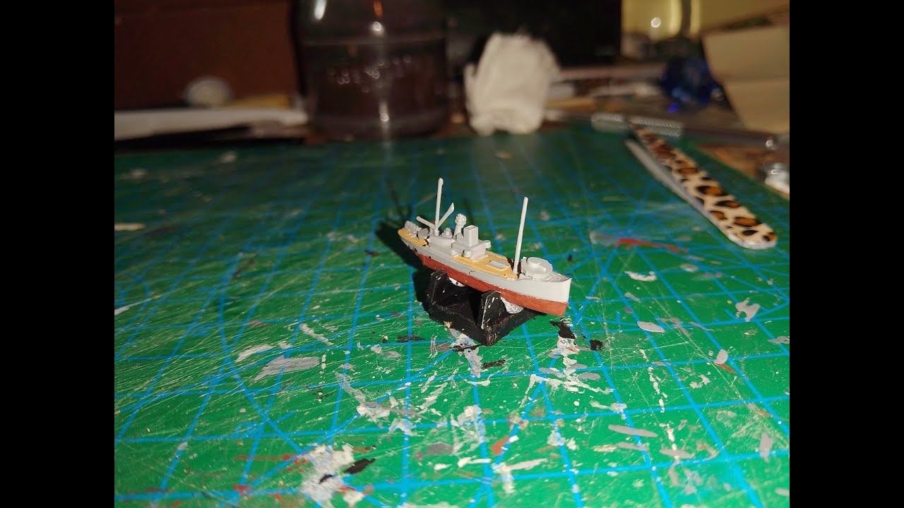 Eaglewall - Battle of the Atlantic 2 - 1/1200 - Part 1 - HMS Lilac - Model Building Video