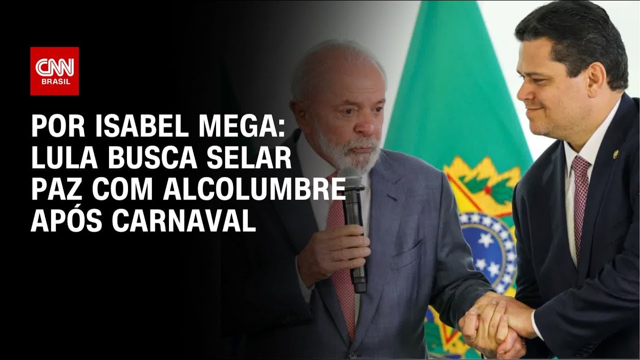 Lula deve se reunir com Alcolumbre e líderes do Senado após o Carnaval | LIVE CNN