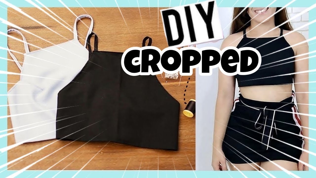 TOP CROPPED + MODELAGEM - DIY