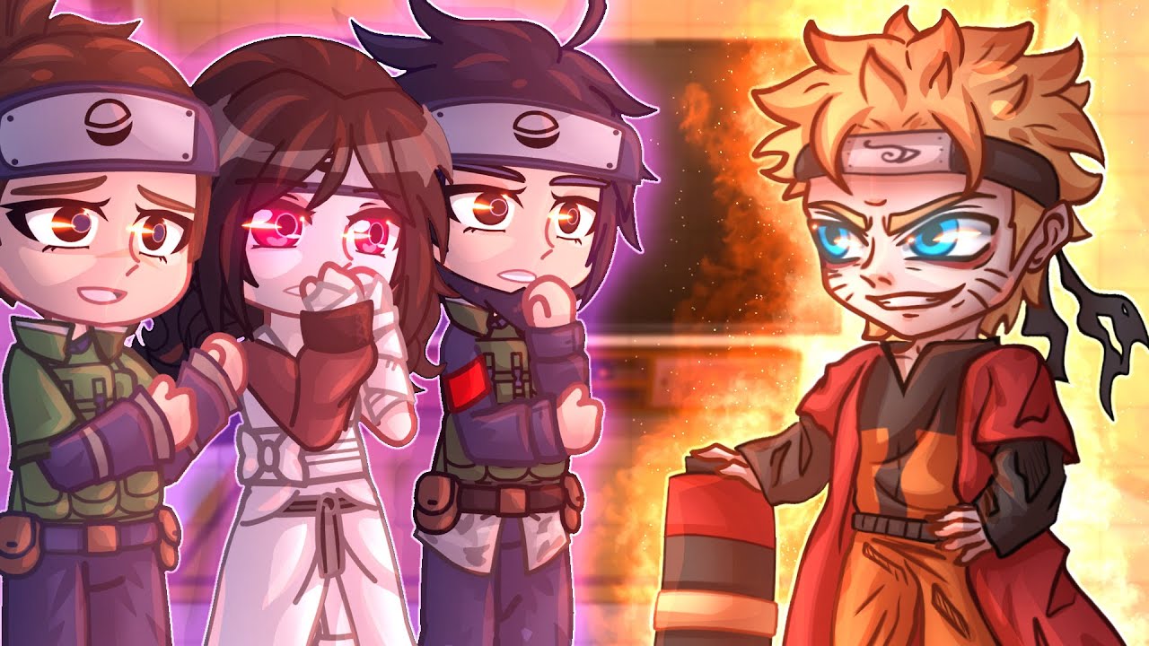 Jonin Konoha + Iruka + Mizuki react to Naruto Uzumaki // Gacha React