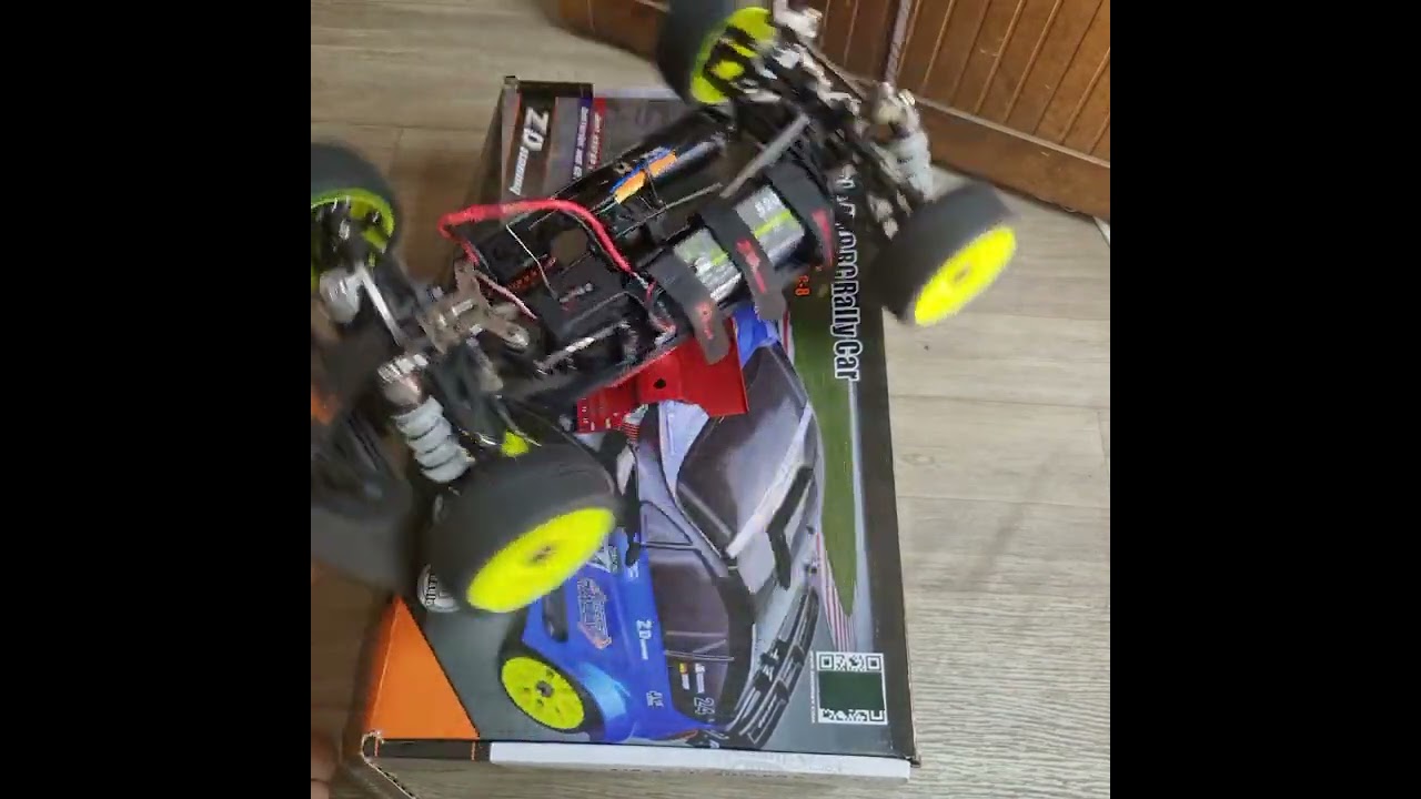 Test pin 3s & 4s  với xe điều khiển dòng ZDracing rally Car 1 : 8 với offroad  #xeRC #zdracing