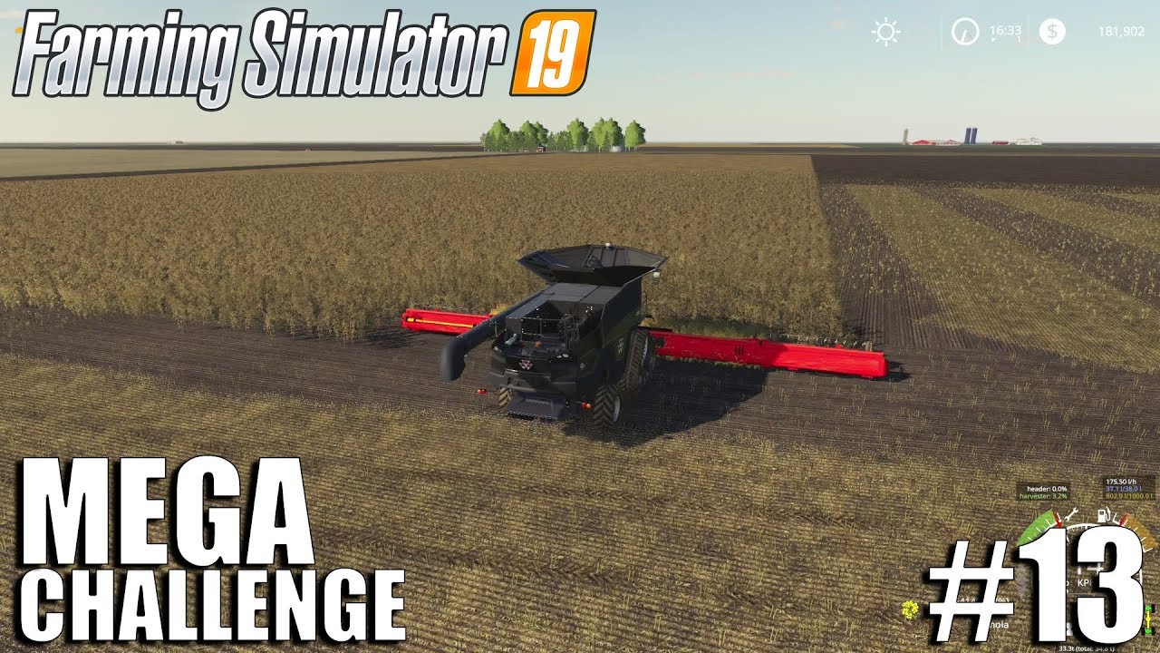 MEGA Equipment Challenge 2.0 | Timelapse #13 | Nebraska Map | FS19 | Farming Simulator 19