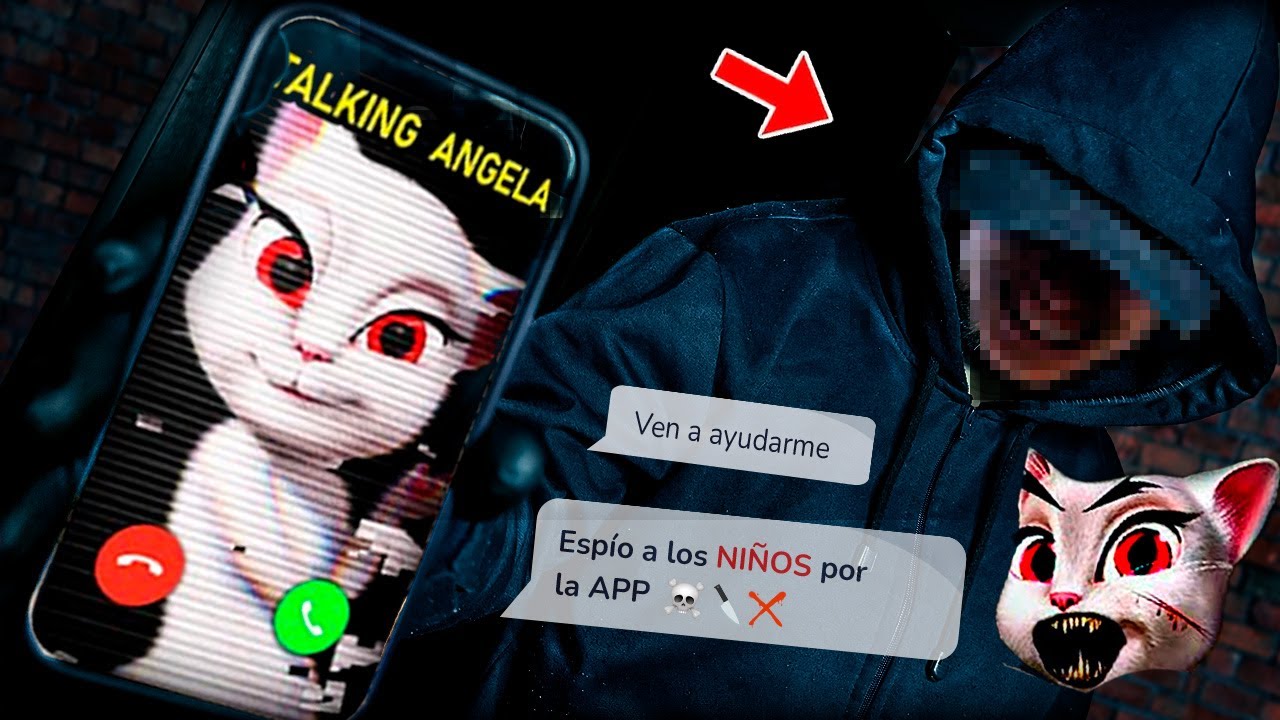 ❌ESTA ES LA IDENTIDAD de la PERSONA DETRÁS de la APP R0BA NIÑOS | My Talking Angela