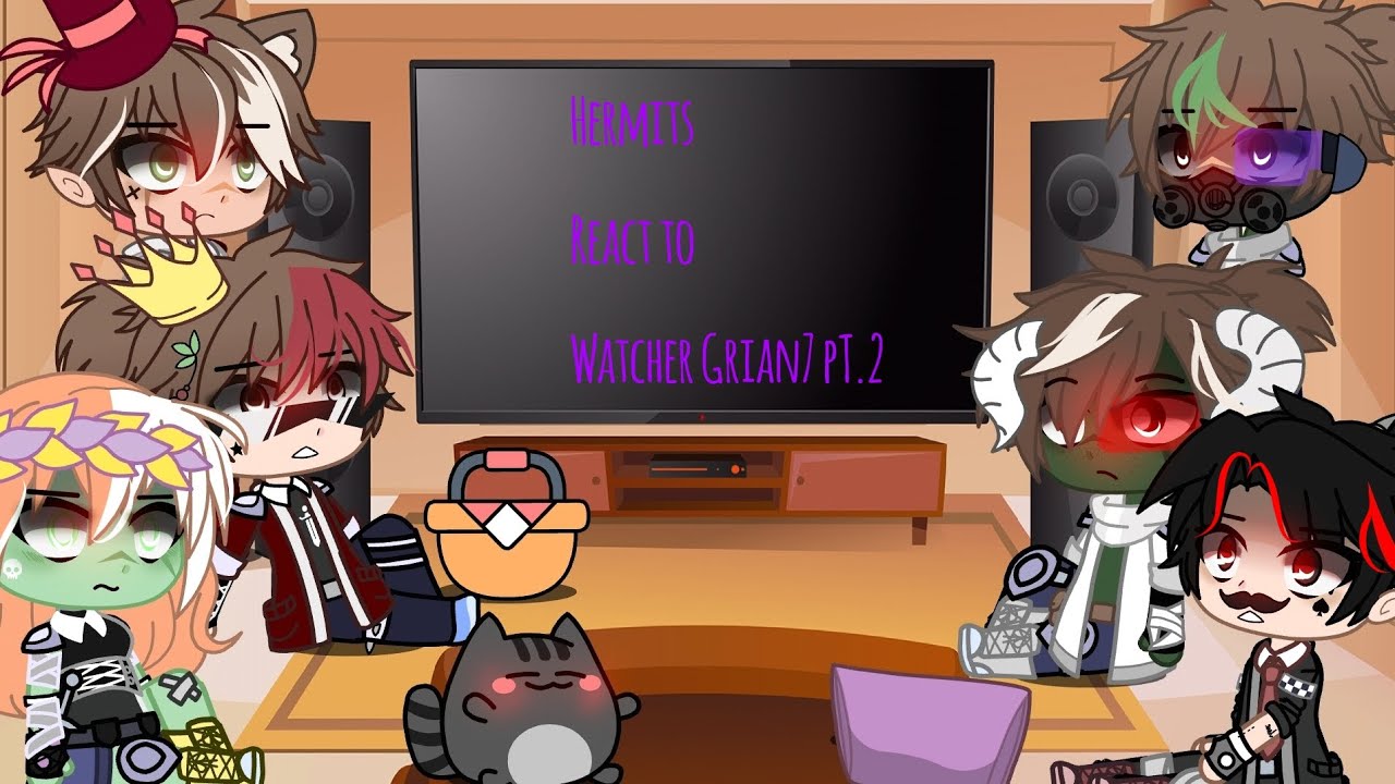 Hermits React to Watcher Grian+Martyn Lore//angst//