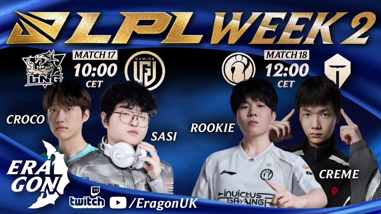 🔴 LPL 2026 | LNG vs WBG & iG vs TES 🔴 리그 오브 레전드 프로리그