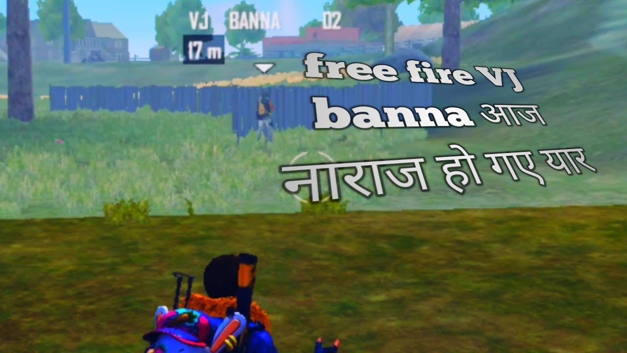free fire VJ banna आज नाराज हो गए यार #shorts