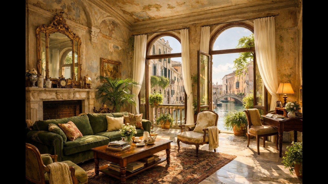 Cosy Ambient Venetian Apartment with Canal View