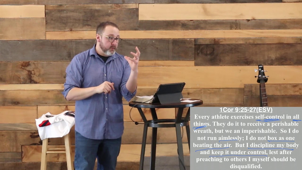 The Battle for Gospel Centered Self-Control