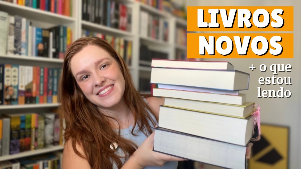 Livros novos na estante (Janeiro/2026) + minhas leituras em andamento