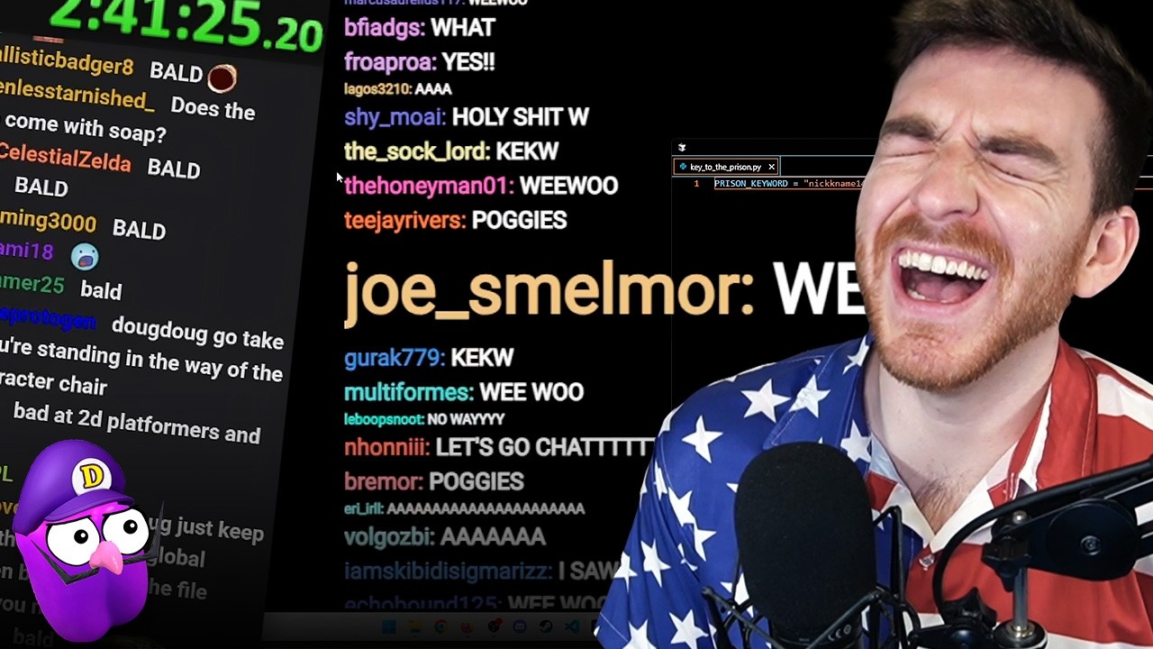 Coding a new Twitch Chat where rich chatters are HUGE (VOD)