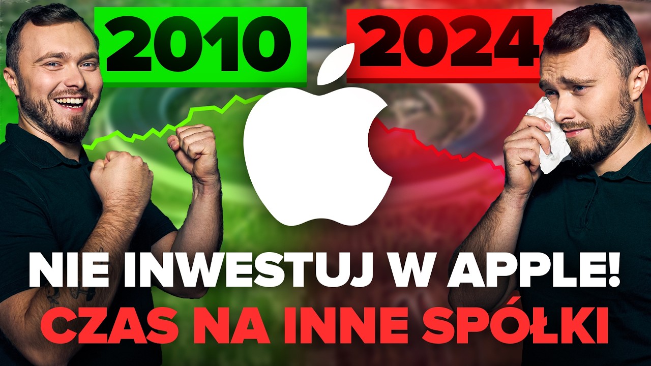 Apple To Dziś NAJGORSZA Sp&oacute;łka Big Tech Do Inwestowania!