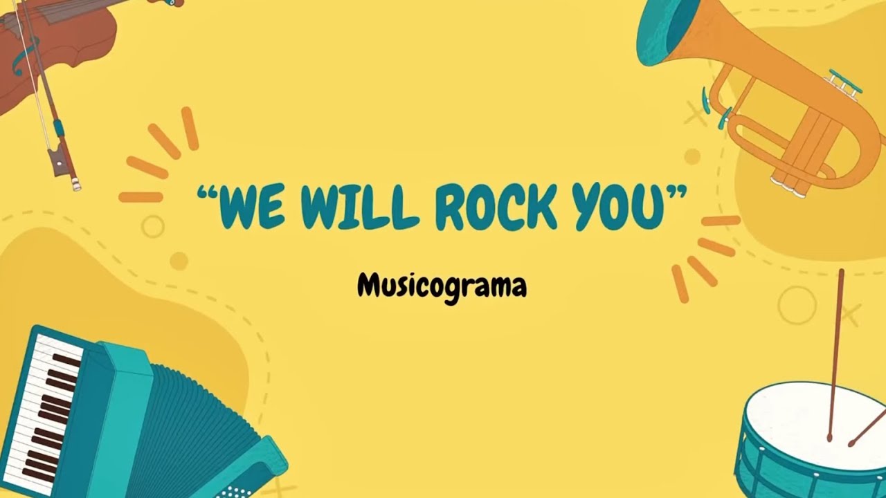 We will rock you - Musicograma instrumental