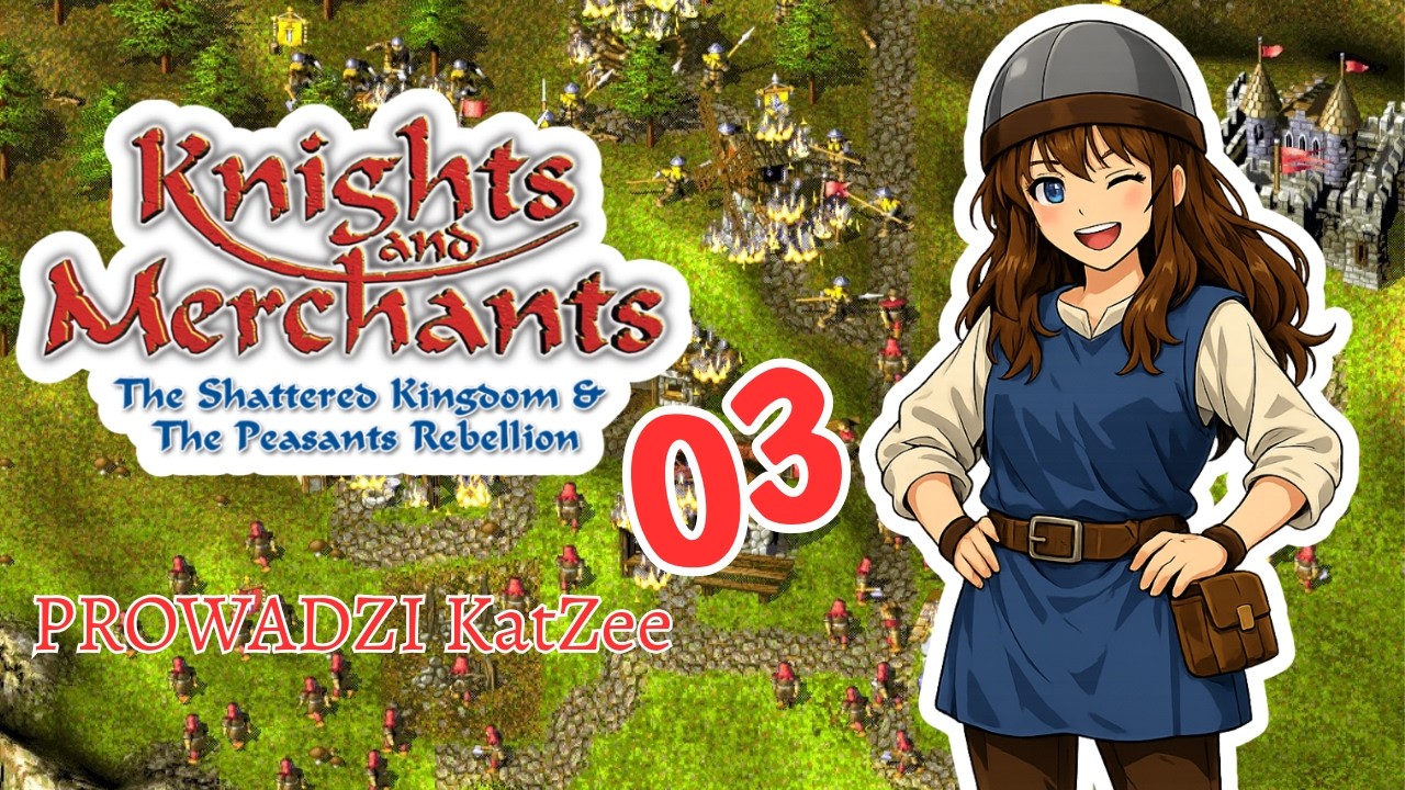 ŁATWO NIE BYŁO, ALE W KOŃCU SIĘ UDAŁO! 🐎🔥🏆 | KNIGHTS AND MERCHANTS REMAKE | MISJA 2 | GAMEPLAY PL