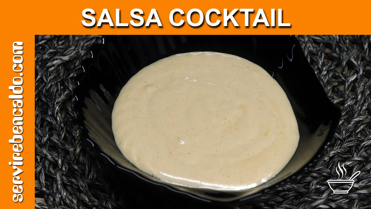 SALSA COCKTAIL (Salsa Rosa) con Maionese fatta in casa