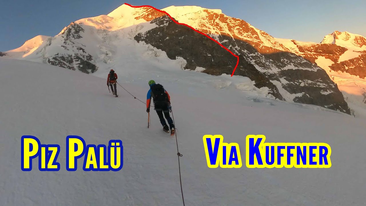 Piz Palu (3900 m) - Via Kuffner - Gopro climbing video