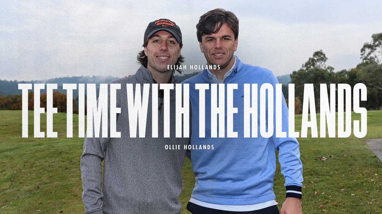 We joined the Hollands brothers on their golf day!