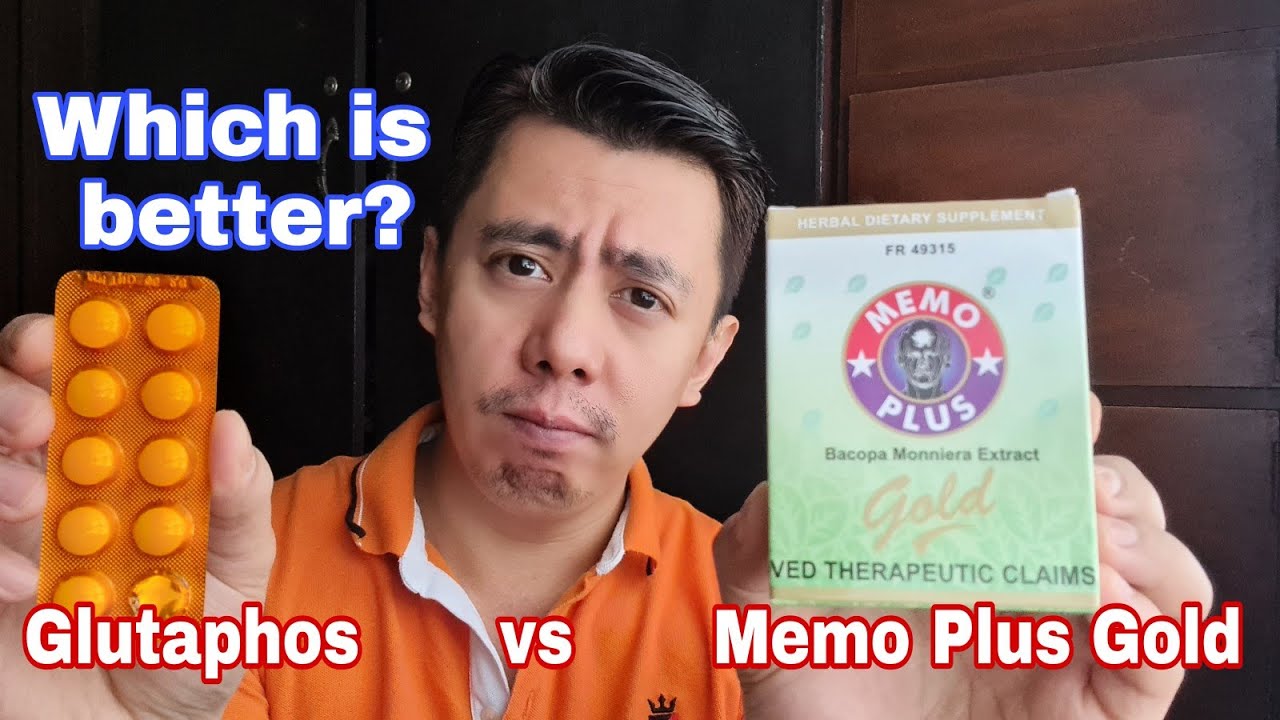 WHICH IS BETTER? MEMO PLUS GOLD BACOPA MONNIERA? OR GLUTAPHOS AS BRAIN VITAMINS? REAL TALK REVIEW