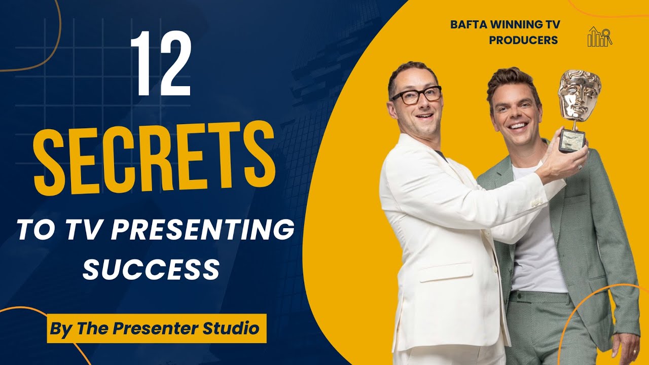 TV Presenter Training - 12 Tips for Success