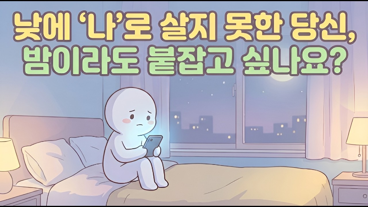 밤마다 스마트폰을 놓지 못하는 진짜 이유 (당신은 의지가 약한 게 아닙니다)