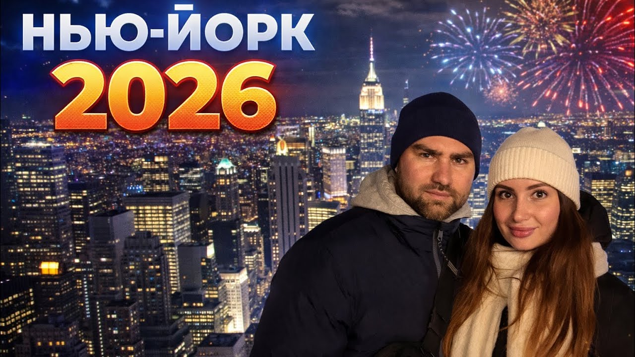 Долгожданный Vlog из Нью-Йорка!2026🇺🇸🗽