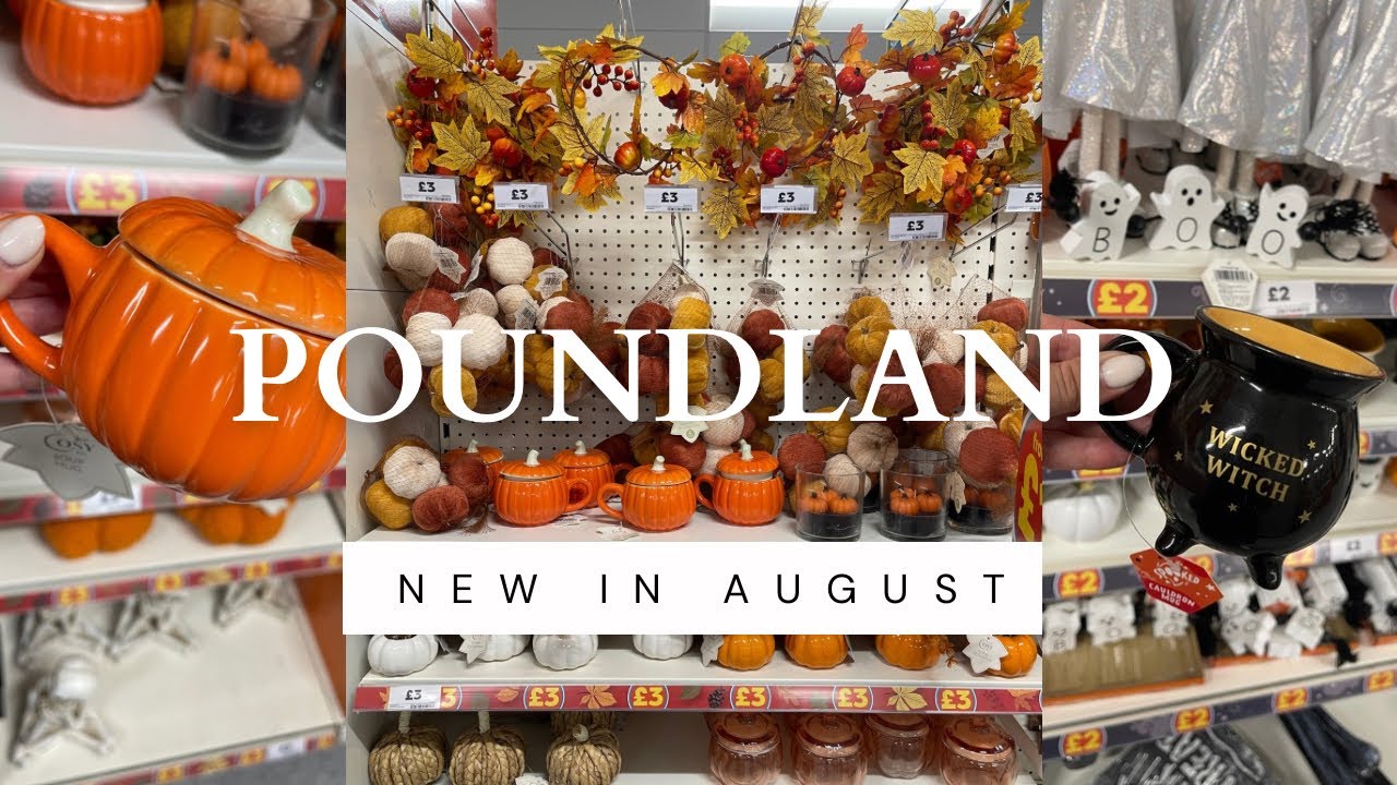 WHAT’ S NEW IN POUNDLAND | PEPCO HOME | 🍂  FALL AND HALLOWEEN COLLECTION 👻