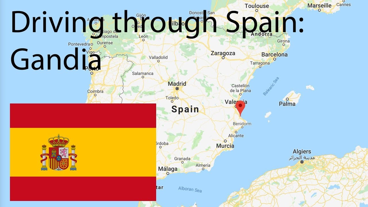 Driving Through Spain: Gandia