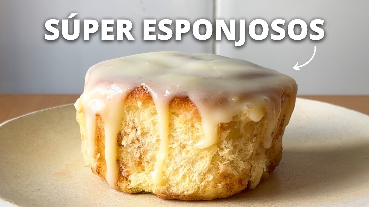 Cinnamon Rolls Caseros (Rollitos de Canela S&uacute;per Esponjosos) 😋 | Cocina con Coqui