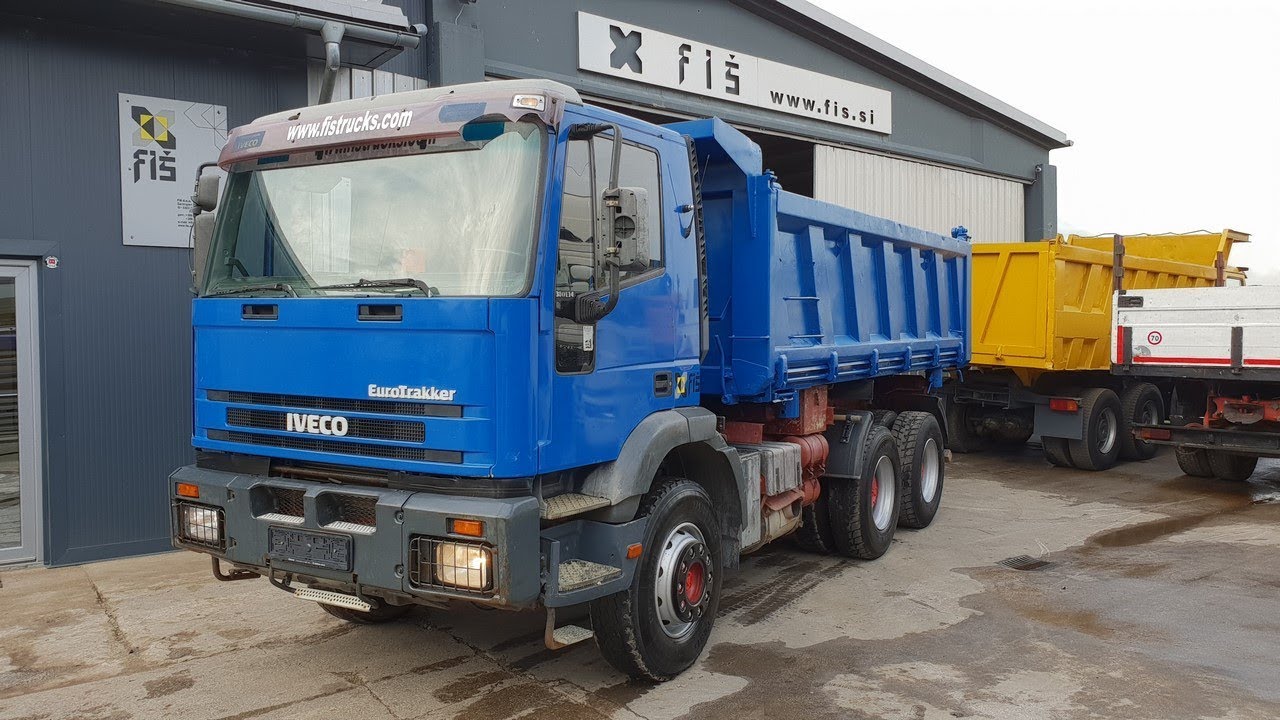 TRUCK IVECO EUROTRAKKER MP380E34 6X4 TIPPER FIŠ TRUCKS & MACHINERY SLOVENIA
