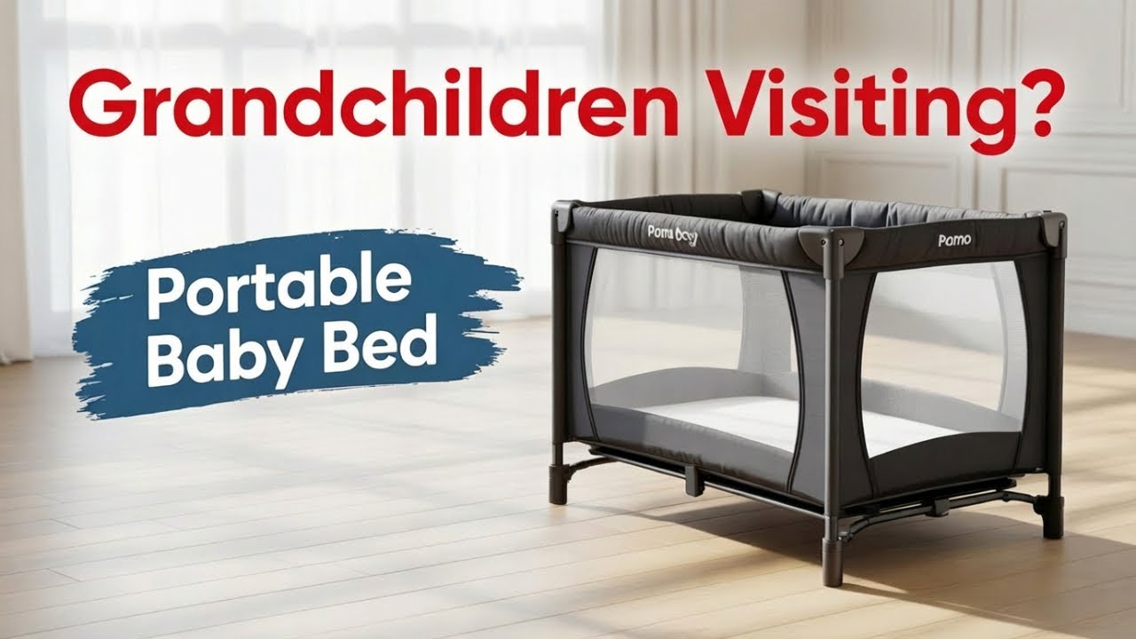 Safe Sleep Space for Visiting Babies? Pamo Babe Crib Playpen Review