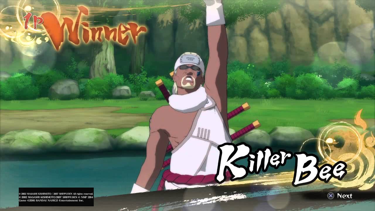 Naruto Storm 4 all victory poses