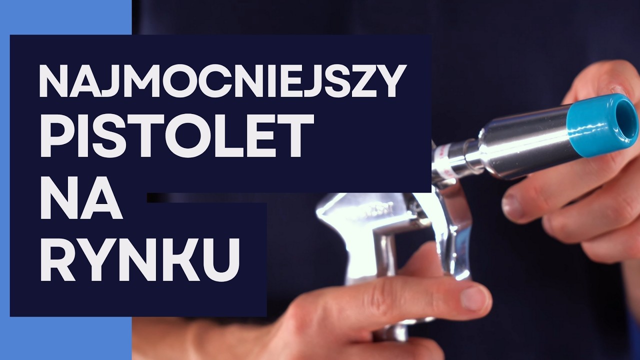 Ten pistolet robi z 450 litrów… 1000! Benbow 001 z Pawłem Nowickim