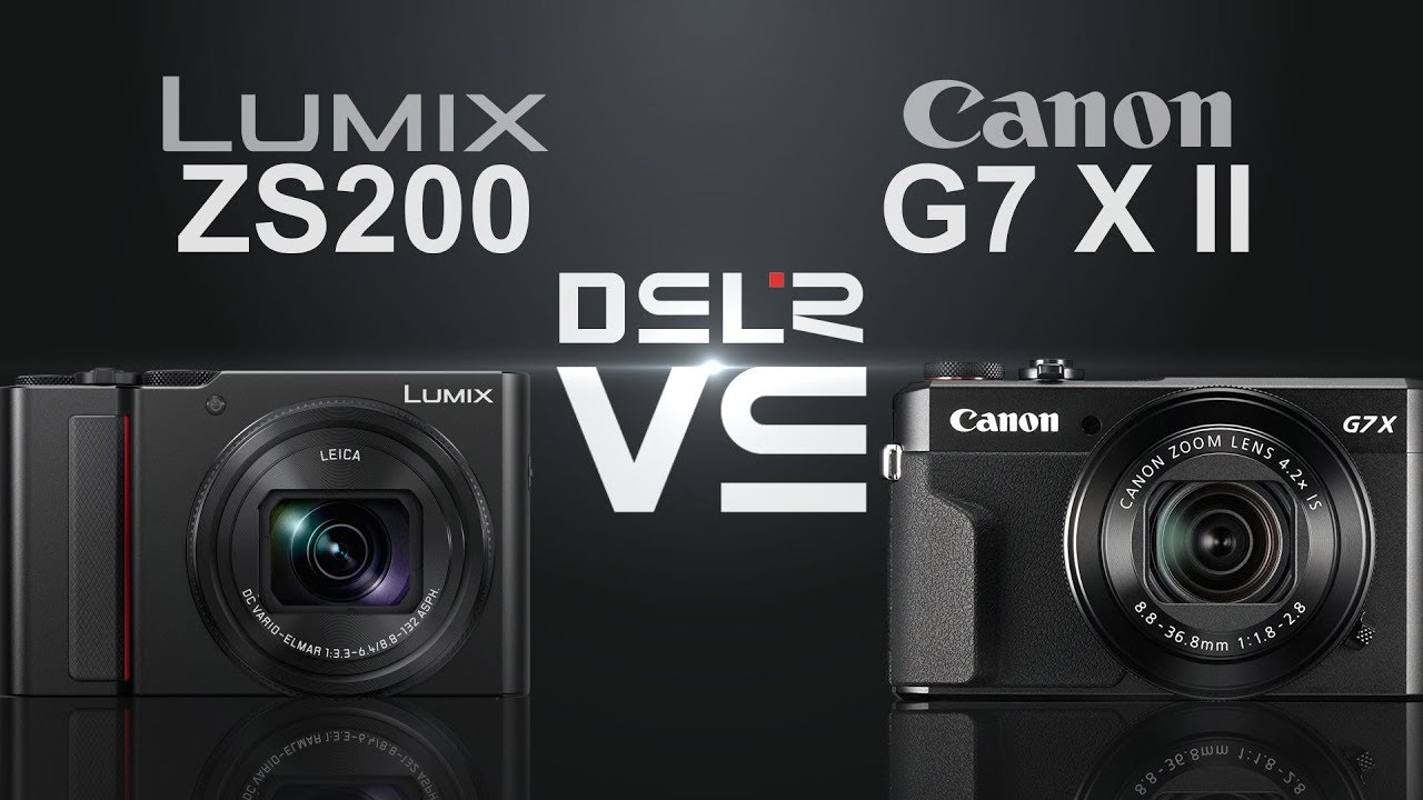 Panasonic Lumix ZS200 (TZ200/TX2) vs Canon PowerShot G7 X Mark II