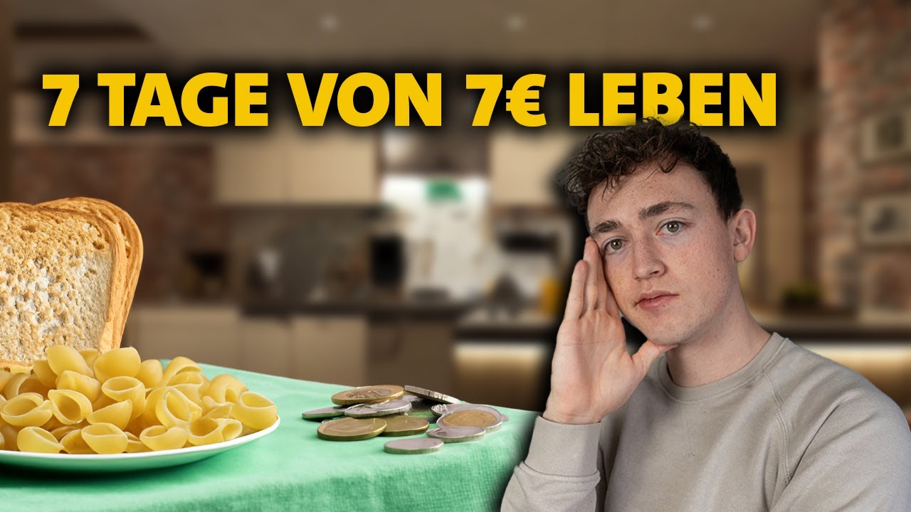 7 Tage von 1€ am Tag essen 🍝 | Selbstexperiment
