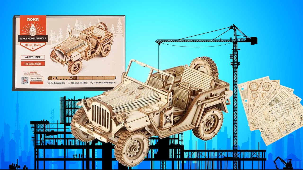 ROKR Army Field Car - Full Assembly - 10 Hours