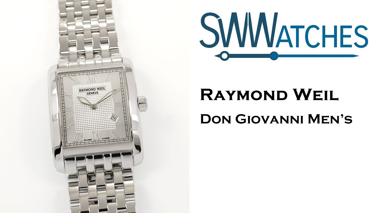 Raymond Weil Don Giovanni 9975 Men's 29mm Silver Roman Numeral Dial 9975-ST-00659