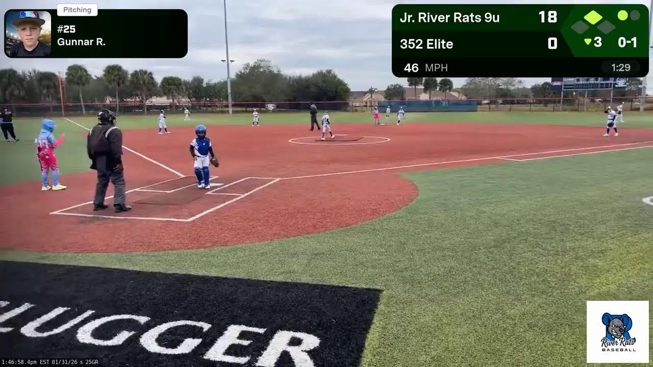Jr. River Rats 9u @ 352 Elite (2026.01.31)