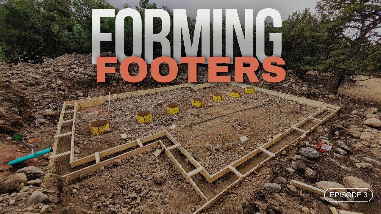 How To Build Concrete Footers For A HOUSE (2024 Edition)