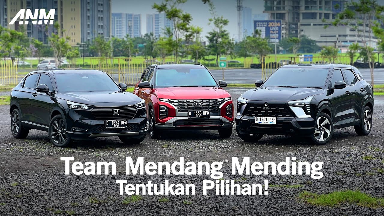 Mitsubishi XFORCE vs Honda HR-V lawan Hyundai CRETA : Mending mana?