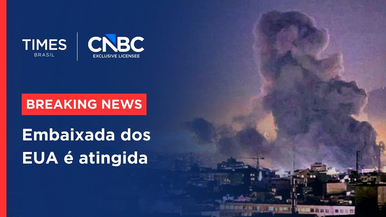 Embaixada dos EUA na Arábia Saudita é atingida por drones | BREAKING NEWS