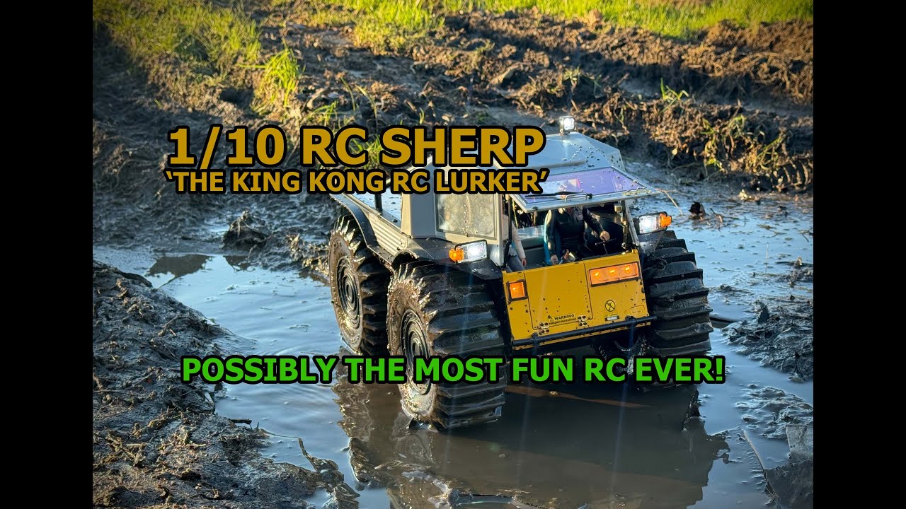1/10 SCALE AMPHIBIOUS RC SHERP CRAWLER BY KING KONG RC