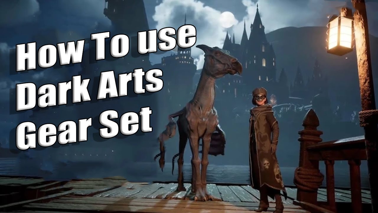 How To Use Dark Arts Gear Set ( Preorder Outfit) | Hogwarts Legacy