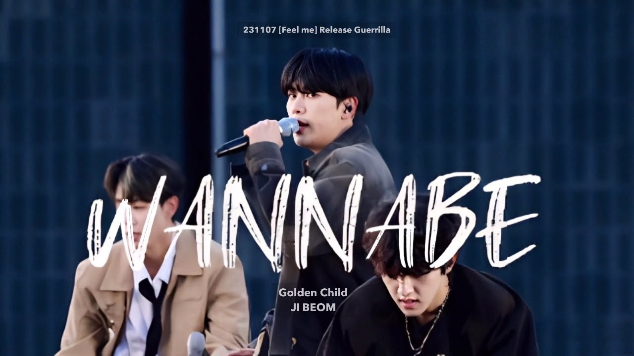 231107 [Feel me] Release Guerrilla Event 골든차일드 - WANNABE (지범 FOCUS)